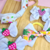 Coleção Frutinhas - Jeans Branco - Laços da Manu - lacinhos e acessórios para cabelo infantil e adulto
