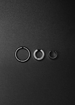 Trio de Brincos Art - Pressão