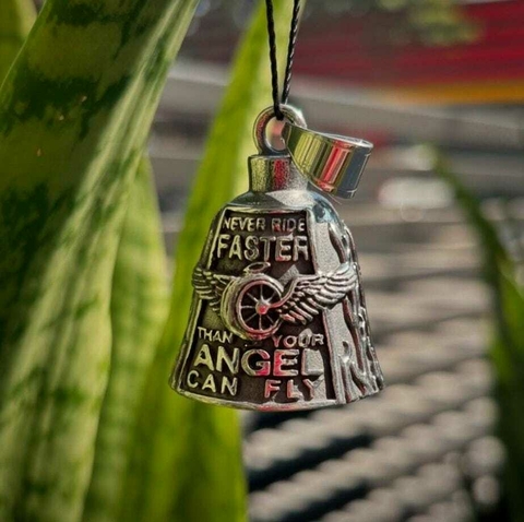 Guardian Bell Never Ride Faster Than Your Angel Can Fly - comprar online