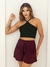 Cropped Mariah de alça cruzada na internet