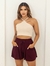 Cropped Mariah de alça cruzada - loja online