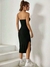 Vestido Mide tomara que caia com fenda lateral - comprar online