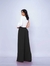 Calça Pantalona com fenda