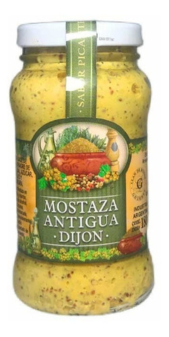 Mostaza antigua Dijon Picante Granjas Patagónica x 180 grs