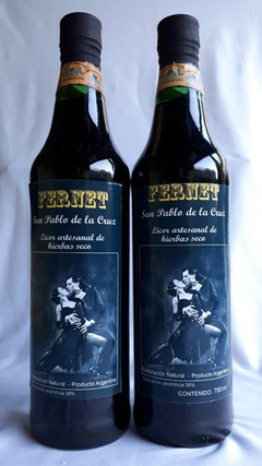 Fernet artesanal San Pablo de la Cruz x 750 ml