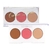 Trio contorno blush iluminador carpe diem Fenzza