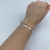 Bracelete fino quadrado - comprar online