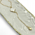 Colar gravatinha folheado a ouro - trevo branco - comprar online