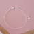 Pulseira corrente 2,5mm folheada - Prata 1000