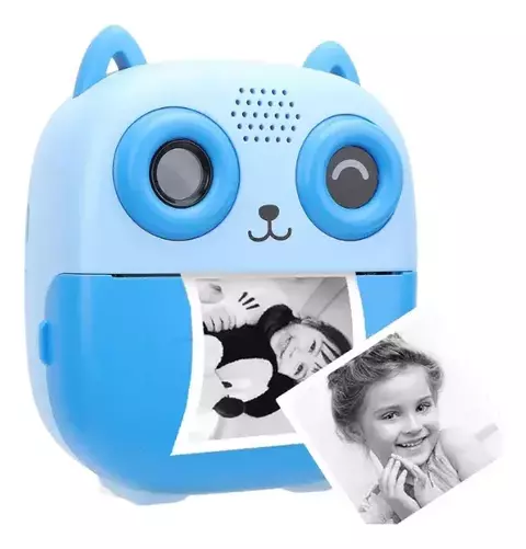 Camara Mini Impresora Termica Infantil Portatil Bluetooth - comprar online