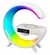 Velador Inteligente Luz Led RGB Reloj Cargador y Parlante
