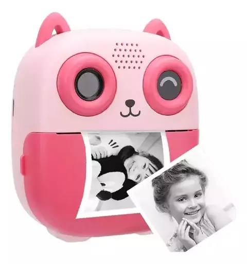 Camara Mini Impresora Termica Infantil Portatil Bluetooth