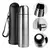 Termo Bala Acero Inoxidable 1 Litro Con Funda Y Pico Cebador - comprar online