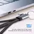 Cable Adaptador Hub 3 En 1 Usb-c Macho Usb-a Hembra 2.0 3.0 - Teknic