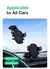 Imagen de Soporte Auto Baseus UltraControl Celular Universal Negro