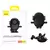 Imagen de Soporte Auto Baseus UltraControl Celular Universal Negro