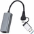 Adaptador Ethernet Rj45 A Usb-c Y Usb-a Celulares Y Pc