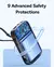 Power Bank Baseus Qpow Pro+ 10000mAh 22.5W Tipo-C Negro - tienda online