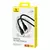Baseus Cable Tipo C a C 100W 1.2m Carga Rápida Pudding Negro - Teknic