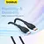 Baseus Cable Tipo C a C 100W 1.2m Carga Rápida Pudding Negro - comprar online