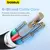 Baseus Cable Tipo C a C 100W 1.2m Carga Rápida Pudding Negro