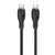 Baseus Cable Tipo C a C 100W 1.2m Carga Rápida Pudding Negro - comprar online