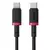 Baseus Cable Dura Tipo C a C 100W 2m Carga Rápida Rojo - comprar online