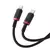 Imagen de Baseus Cable Dura Tipo C a C 100W 2m Carga Rápida Rojo