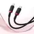 Baseus Cable Dura Tipo C a C 100W 2m Carga Rápida Rojo - comprar online