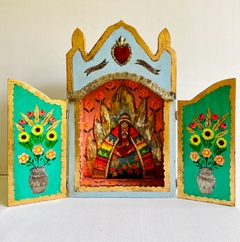 Altar para la Pachamama.
