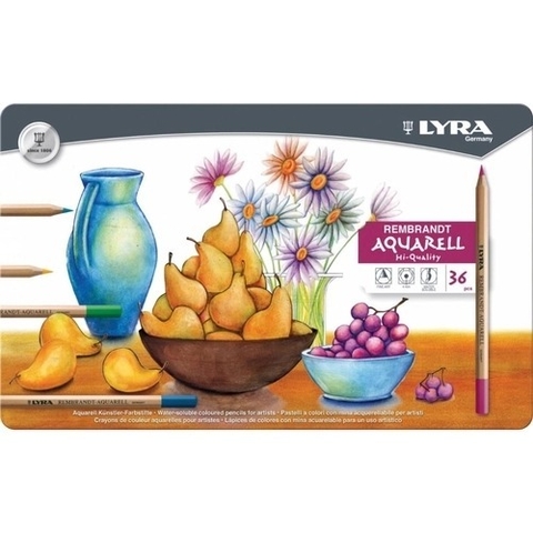 Lápis de cor Lyra Rembrandt Aquarela Hi-qualit 36 cores