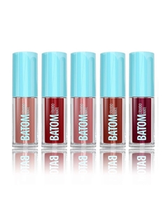 Batom líquido #biatododia Boca Rosa beauty by payot