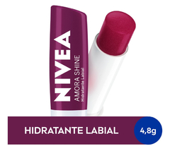 Hidratante labial amora shine - Nívea 4,8g - comprar online