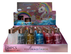 Gel glitter corporal , facial e para o cabelo - Yoyomaquiamor - comprar online