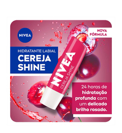 Hidratante labial cereja shine - Nívea - Store Samara Lima Make Up