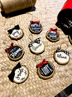 Wood Christmas - Kit com 4 na internet