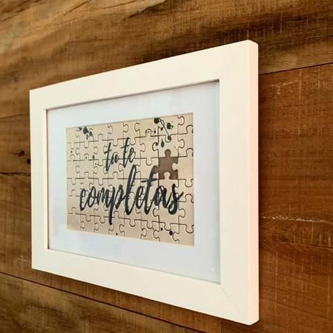 Quebra-cabeças “Tu te completas”