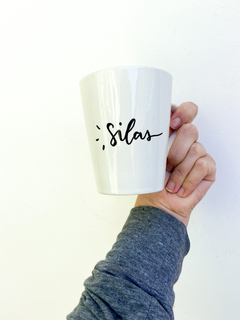 Caneca porcelana personalizável - loja online