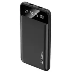 Power Bank 10.000 mAh Gadnic con Linterna