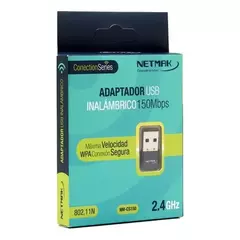 Adaptador Wifi Usb 150 Mbps Netmak