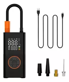 Inflador Compresor Electrico Portatil Recargable Auto Moto Bici - comprar online