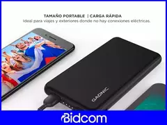 Power Bank 10.000 mAh Gadnic con Linterna