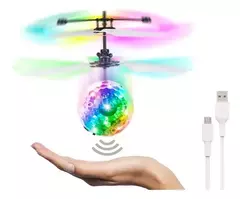 Bola Voladora Dron Helicoptero con Luces Rgb - comprar online