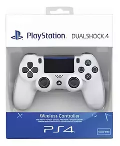 Joystick Inalambrico Compatible con PS4 Replica Premium Blanco en internet