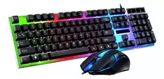 Kit Gamer Teclado + Mouse Retroiluminado Yelandar en internet
