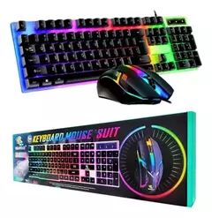 Kit Gamer Teclado + Mouse Retroiluminado Yelandar - comprar online