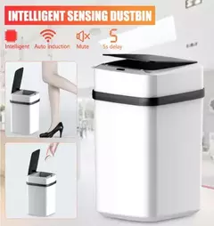Imagen de Cesto de Basura Automatico con Sensor 12L Recargable