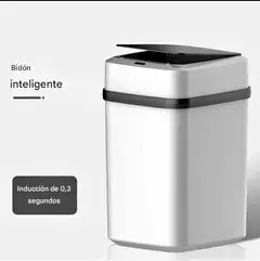 Cesto de Basura Automatico con Sensor 12L Recargable - Tienda Nexus