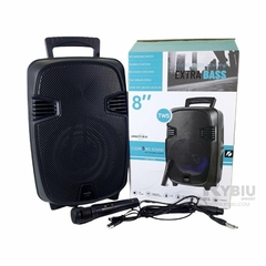 Parlante Bluetooth Portatil 8" con microfono en internet