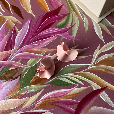 Brinco Maré Mini Rosa